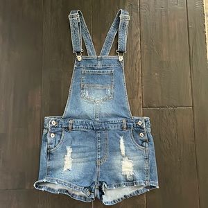 SOLD love tree Denim Jean Overalls
